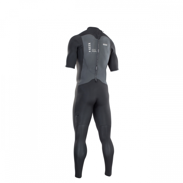 ION Seek Core Muta a vapore manica corta 3/2mm Back-Zip Uomo nero