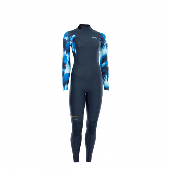ION Amaze Amp Semidry Neoprenanzug 4/3mm Back-Zip Frauen blue capsule