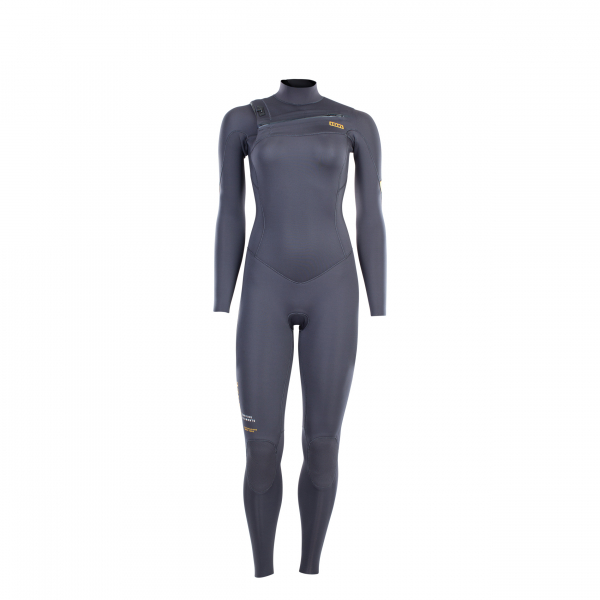 ION Amaze Core Semidry Neoprenanzug 5/4mm Front-Zip Frauen steel grey