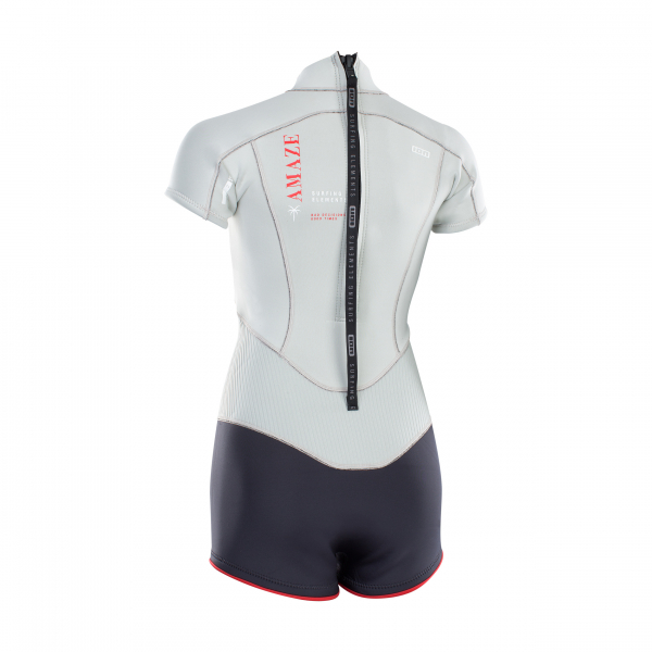 ION Amaze Shorty 2,5mm Back-Zip Mujer blanco cálido