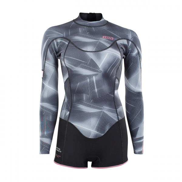 ION Amaze Shorty manches longues 2,0mm Back-Zip Femmes laser black