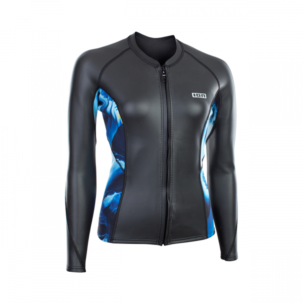 ION Neo Zip Top Skin Manga Larga 2/1mm Mujer Azul Cápsula