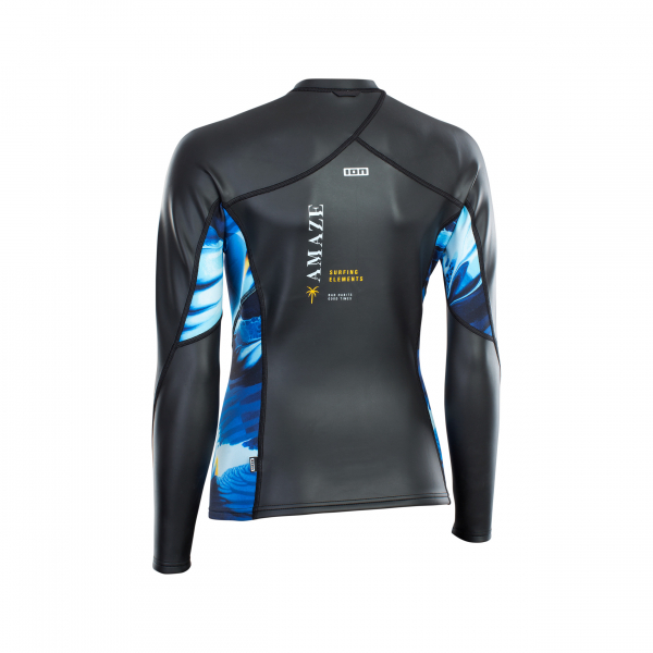 ION Neo Zip Top Skin Manga Larga 2/1mm Mujer Azul Cápsula