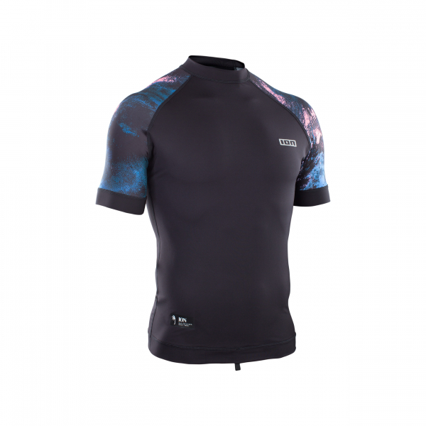 ION Maze Rashguard Kurzarm Männer black capsule