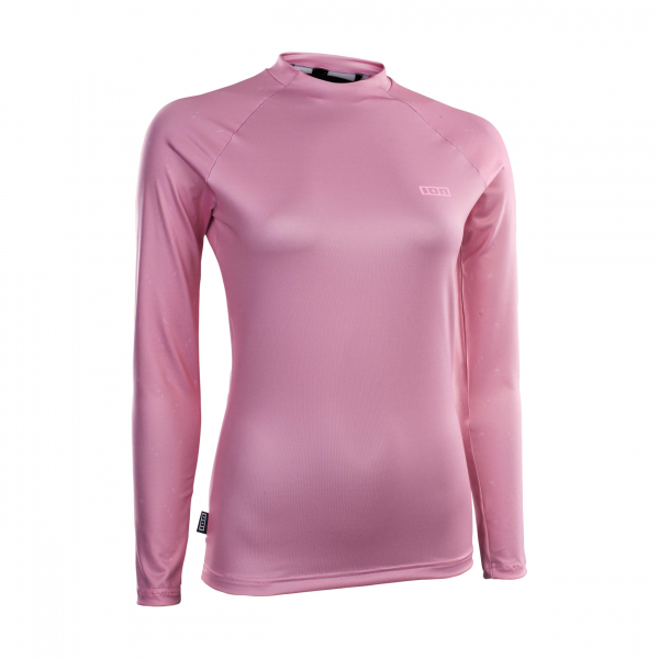 ION Rashguard manga larga mujer rosa sucio