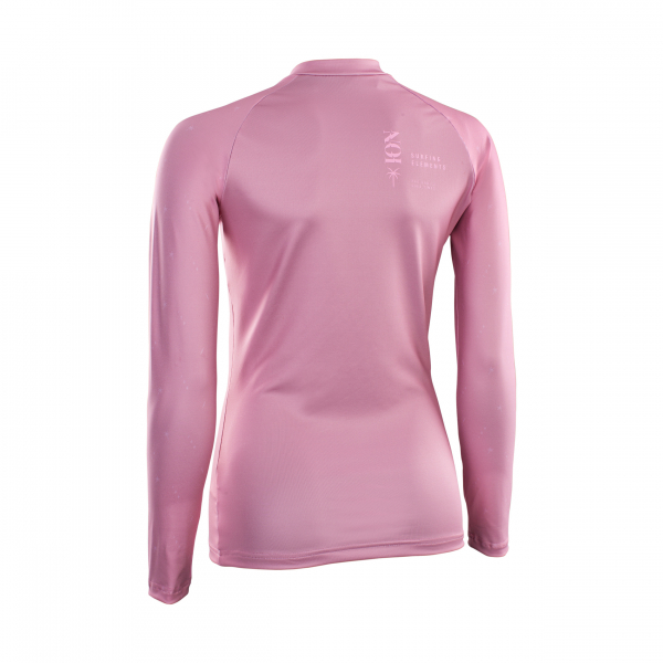 ION Rashguard manga larga mujer rosa sucio