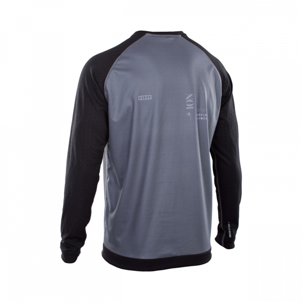 ION Wetshirt long sleeve men steel blue/black