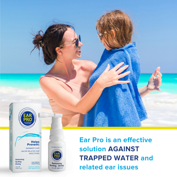 Ear Pro Spray de protection des oreilles pour les sports aquatiques