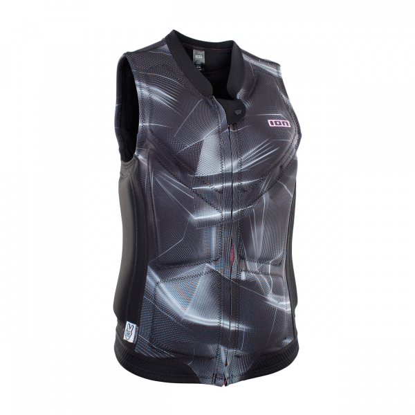 ION Lunis Weste Front-Zip Frauen laser black