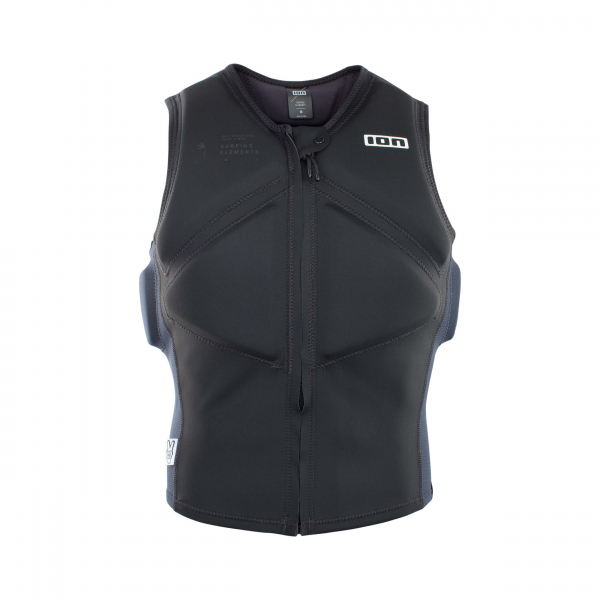 ION Vector Amp Chaleco Cremallera frontal Hombre negro