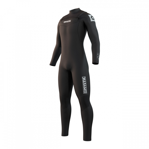 Mystic Star Double Wetsuit 5/3mm Front Zip Men Black