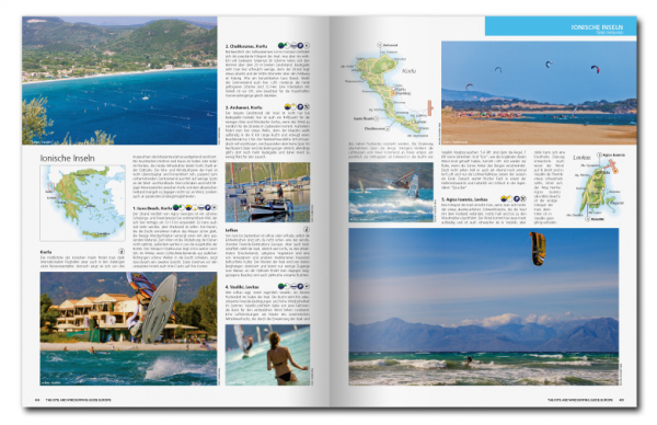 The Kite and Windsurfing Guide Europe