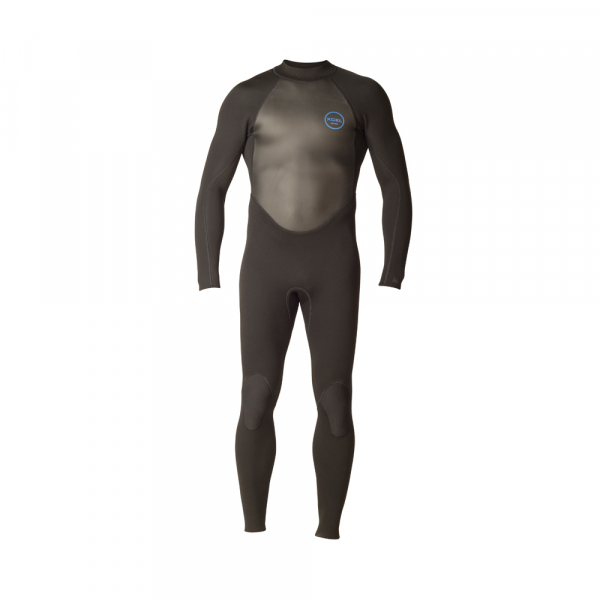 Xcel GCS OS Neoprenanzug 3/2mm Back-Zip Männer Schwarz Vorderansicht
