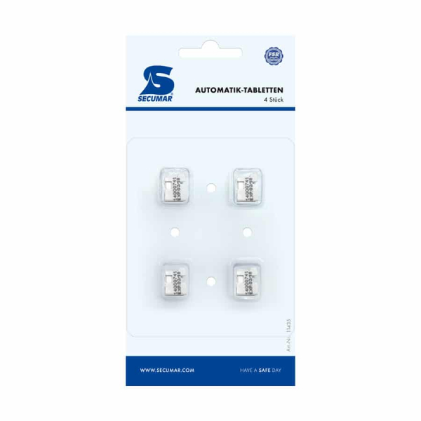 Secumar trigger tablets automatic 4001S rescue accessories
