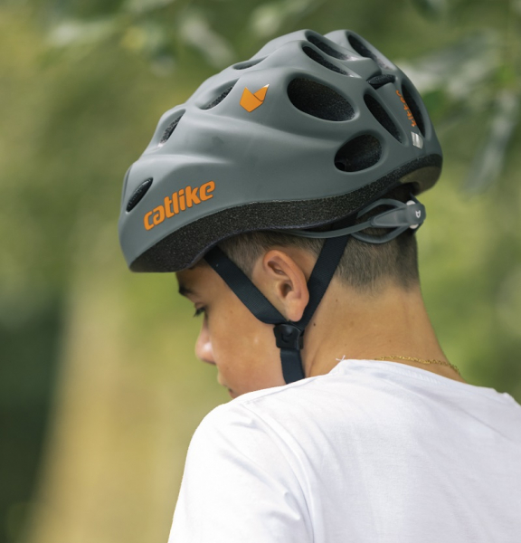 Catlike Casco da bici per bambini Kitten Grigio