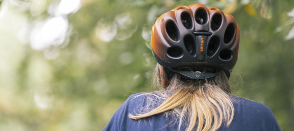 Catlike Casco da bici per bambini Kitten Arancione