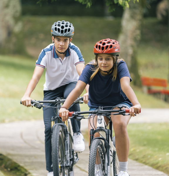 Catlike Casco da bici per bambini Kitten rosso