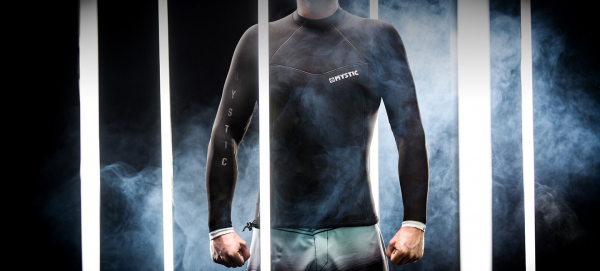 Mystic Crossfire Rashvest Long Sleeve Men Lime 2019