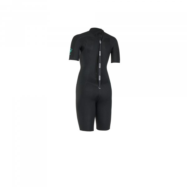 ION Base Shorty 2/2mm Back-Zip Mujer negro