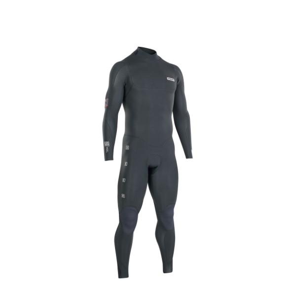 ION Seek Core Neoprenanzug 5/4 mm Back-Zip Männer Schwarz