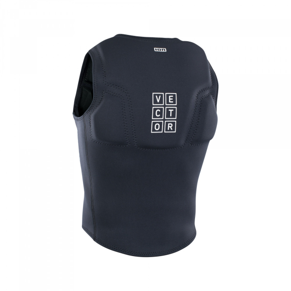ION Chaleco Vector Element Cremallera lateral Hombre Negro