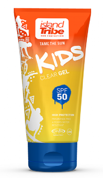 Island Tribe Clear Geli Kids Sonnenschutzcreme