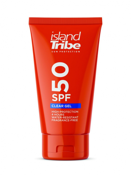 Island Tribe Gel transparente protección solar SPF 50 - 10ml