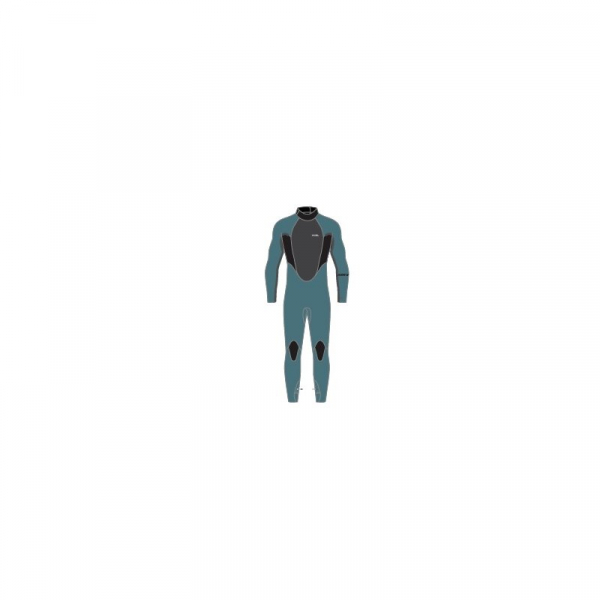 Xcel Axis Wind OS Neoprenanzug 5/4mm Back-Zip Männer Tinfoil
