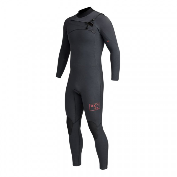 Xcel Comp X X2 Combinaison 4/3mm Front-Zip Hommes Noir