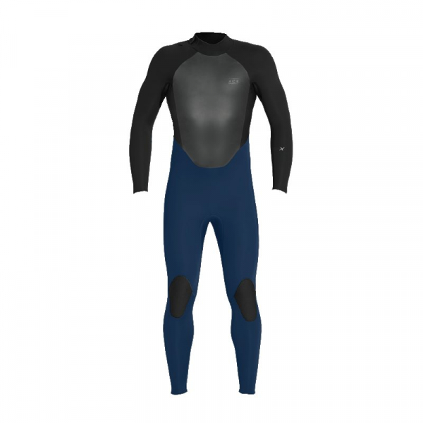 Xcel Axis X OS Combinaison 5/4mm Back-Zip Hommes Midnight Blue Black
