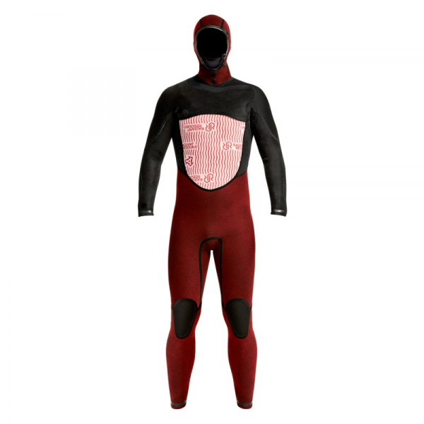 Xcel Combinaison Infiniti X2 à capuche 6/5mm Frontzip Hommes Noir
