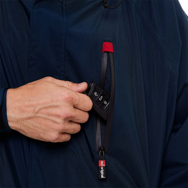 Red Original Pro Change Robe Evo Manica Lunga Uomo Navy-Blue