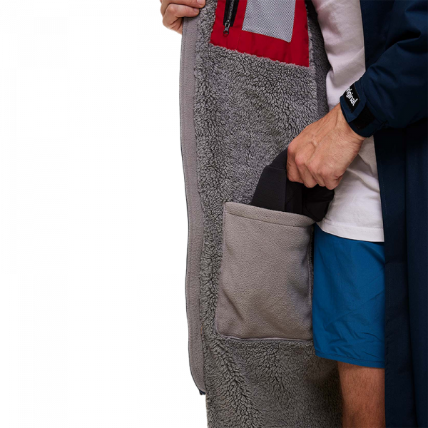 Red Original Pro Change Robe Evo Manica Lunga Uomo Navy-Blue