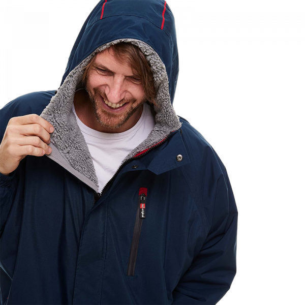 Red Original Pro Change Robe Evo Manica Lunga Uomo Navy-Blue