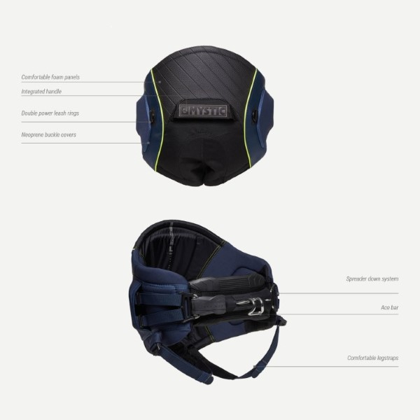 Mystic Aviator seat harness men