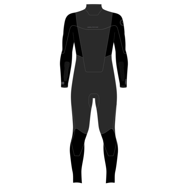 Neilpryde Combat Neoprenanzug 5/4mm Backzip Männer C1 Schwarz