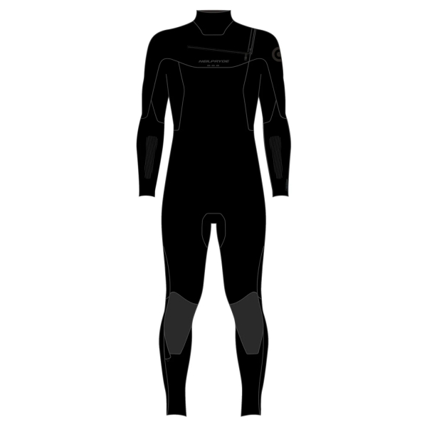 Neilpryde Mission Neoprenanzug 5/4mm Frontzip Männer C1 Schwarz