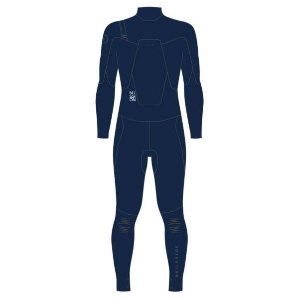 Neilpryde Mission Neoprenanzug 5/4mm Backzip Männer C2 Blau