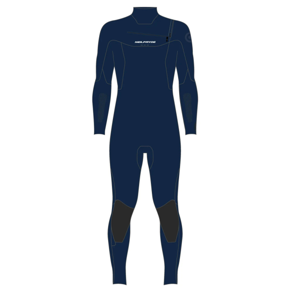 Neilpryde Mission Neoprenanzug 5/4mm Backzip Männer C2 Blau