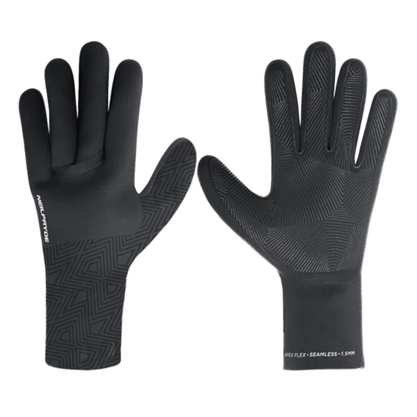 Neilpryde Guante de neopreno sin costuras Neo 1.5mm C1 Negro