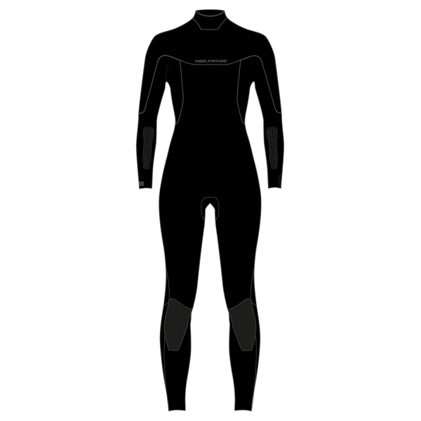 Neilpryde Serene Wetsuit 5/4mm Backzip Women C1 Black
