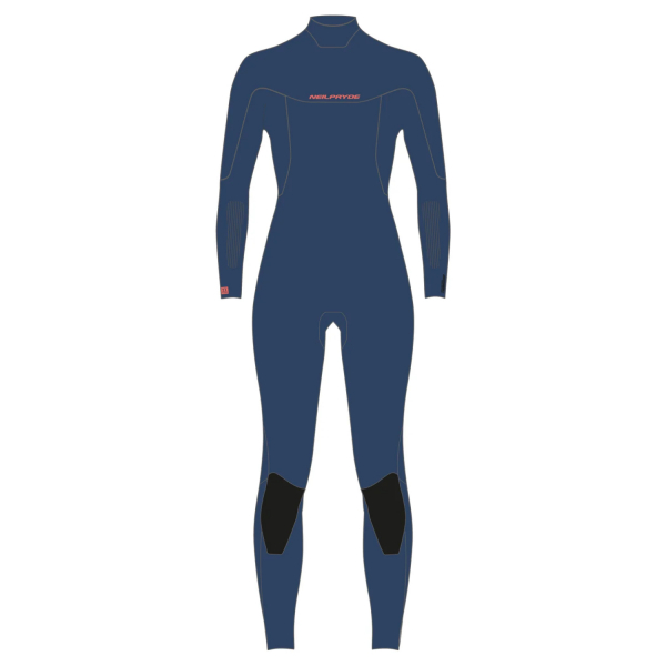 Neilpryde Serene Wetsuit 5/4mm Backzip Women C2 Blue