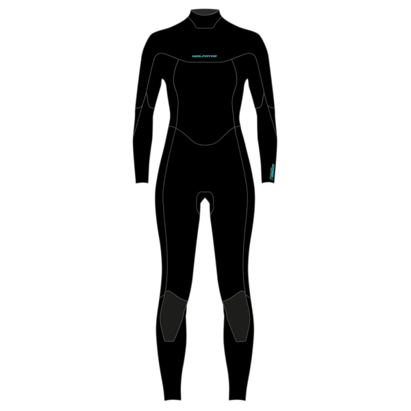 Neilpryde Spark Traje 5/4mm Backzip Mujer C1 Negro