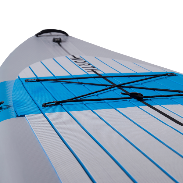 North SUP Pace Tour Aufblasbares Standup Paddle Board Package Himmel Grau