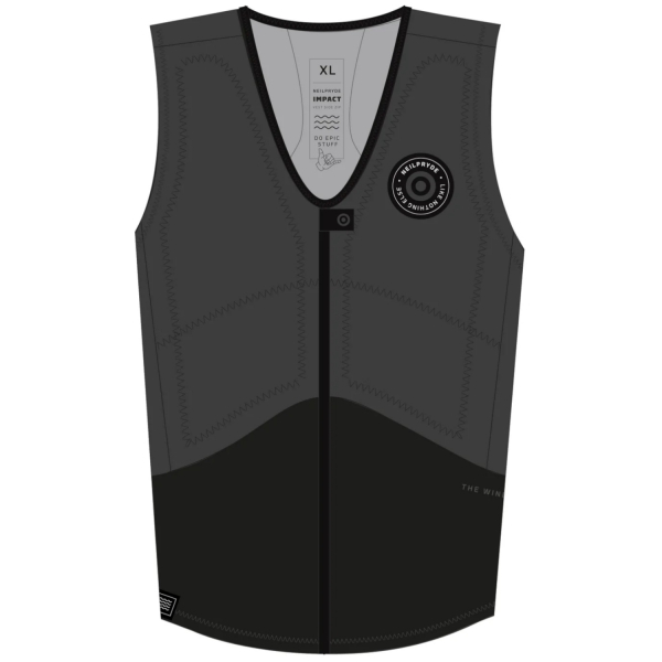 Neilpryde Chaleco Impacto Combate Frontzip Hombre C1 Negro