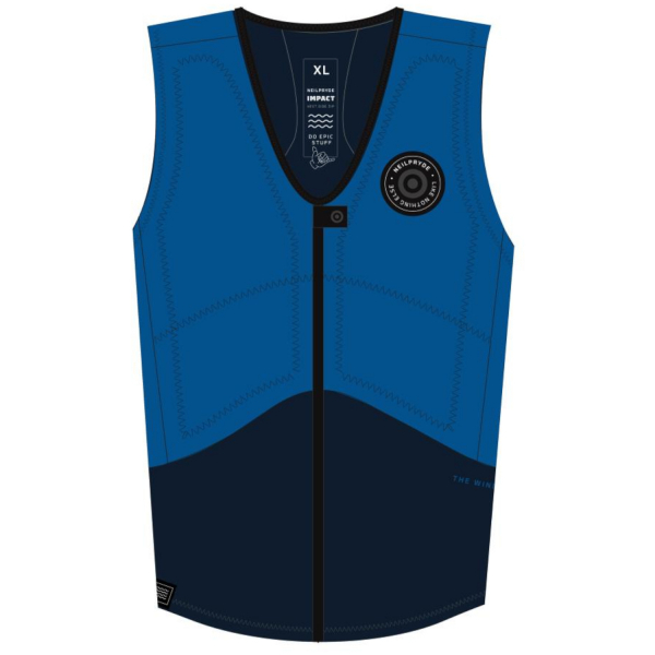 Neilpryde Chaleco Impacto Combate Frontzip Hombre C2 Azul Marino