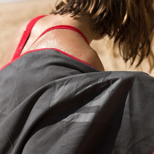 Red Original Microfibre beach towel