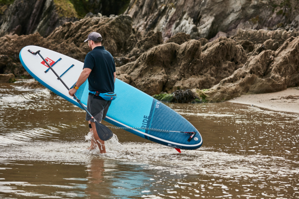Red Paddle Co RIDE SUP 10'8" x 34" x 4,7" MSL Blu-Bianco