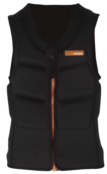 RRD Impact Protection Vest Frontzip Unisex Black