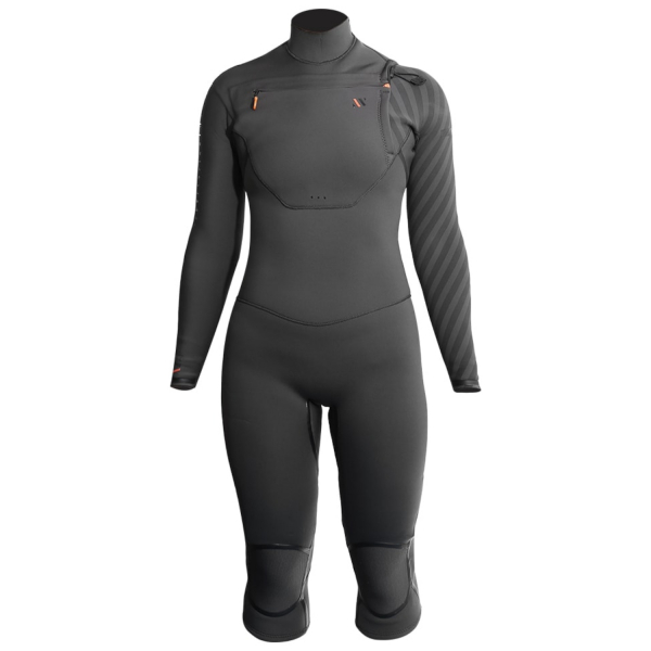 RRD Amazone Overknee Wetsuit 3/2 Chestzip Mujer Gris